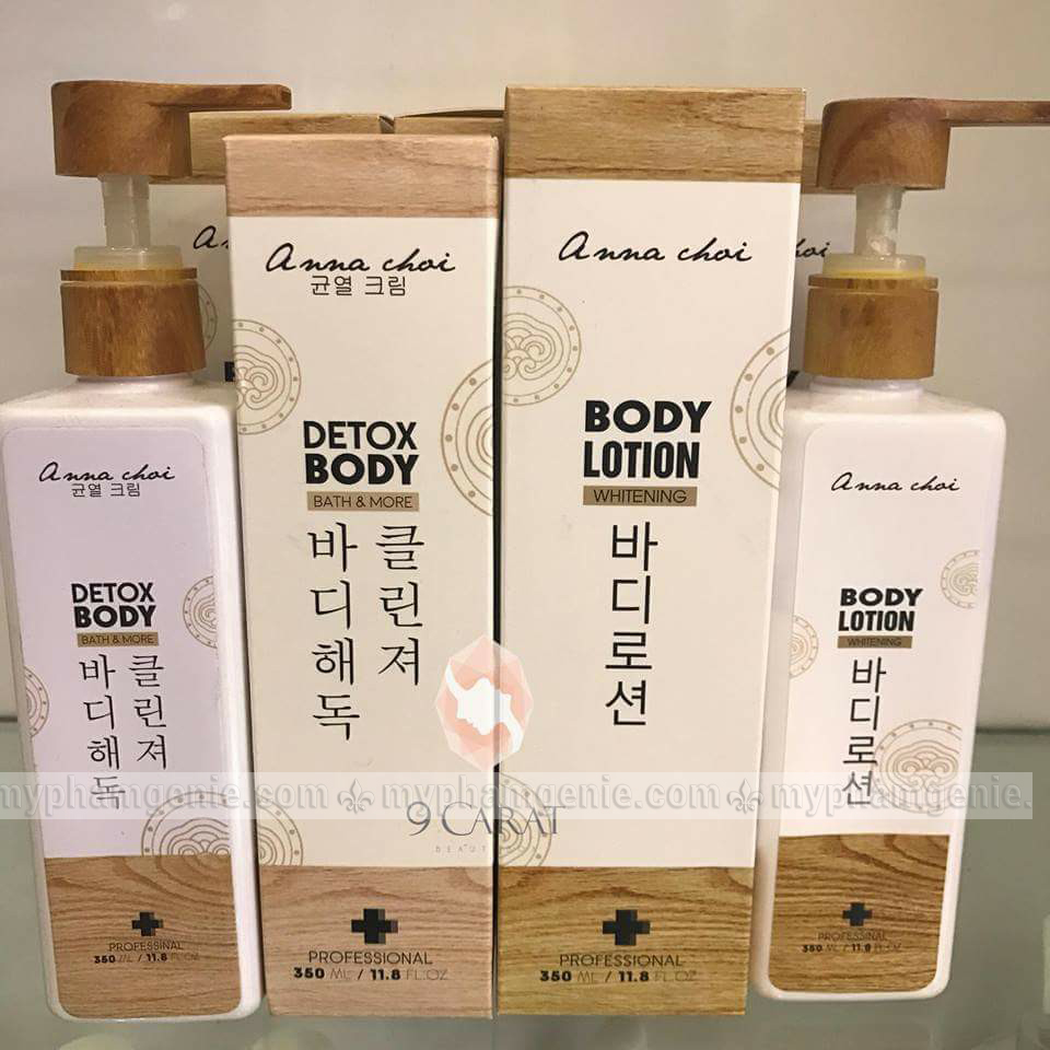 Sữa tắm dưỡng Detox Body & Body Lotion | Sữa tắm Hàn Quốc | Sữa tắm trắng