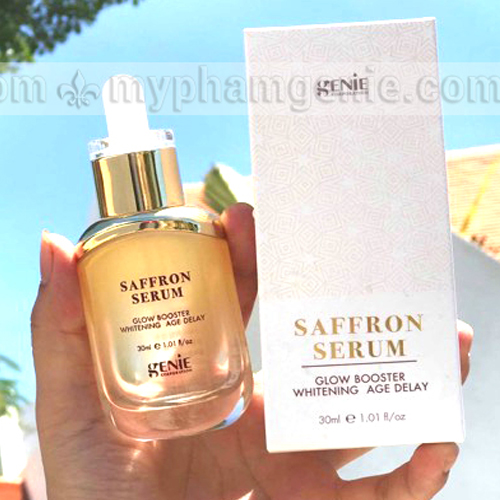 Serum saffron | serum nhụy hoa nghệ tây | serum saffron genie